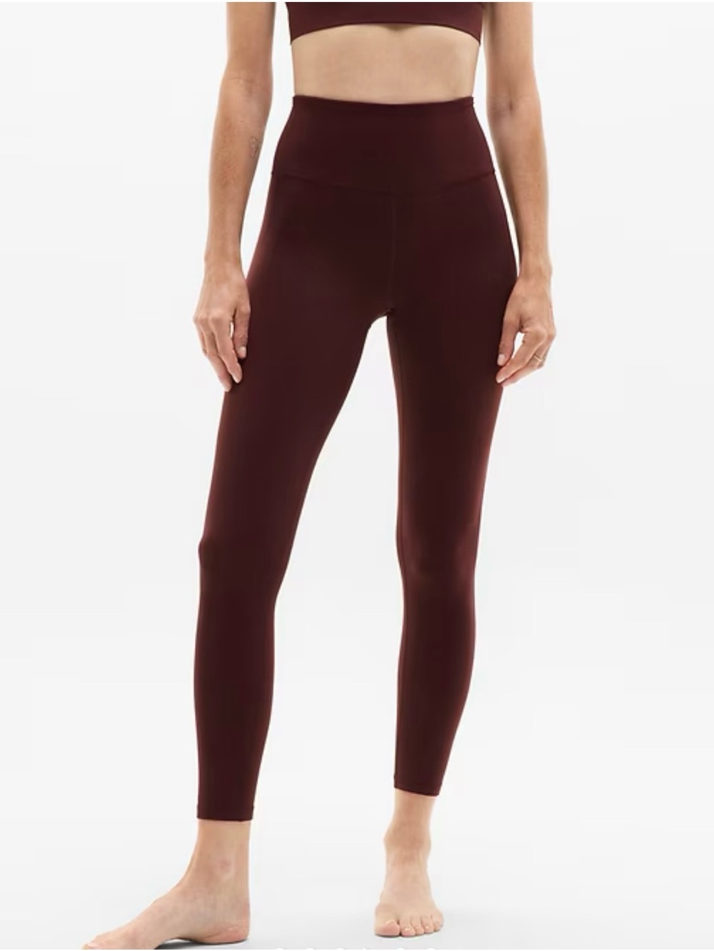 Athleta NWOT Elation Ultra High Rise 7/8 Legging size M - Picture 2 of 7